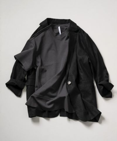 今期新品⭐︎equo ⭐︎TIE和紙メッシュクロス編みプルオーバー　マレットメット メッシュ編みニットプルオーバー ONE'S TRUE｜クロスプラス公式